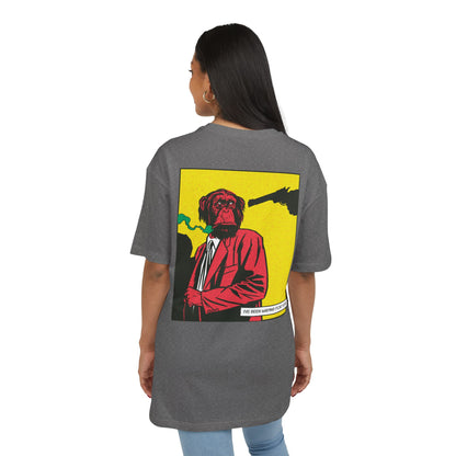 Monkey Smoking Oversized T-Shirt