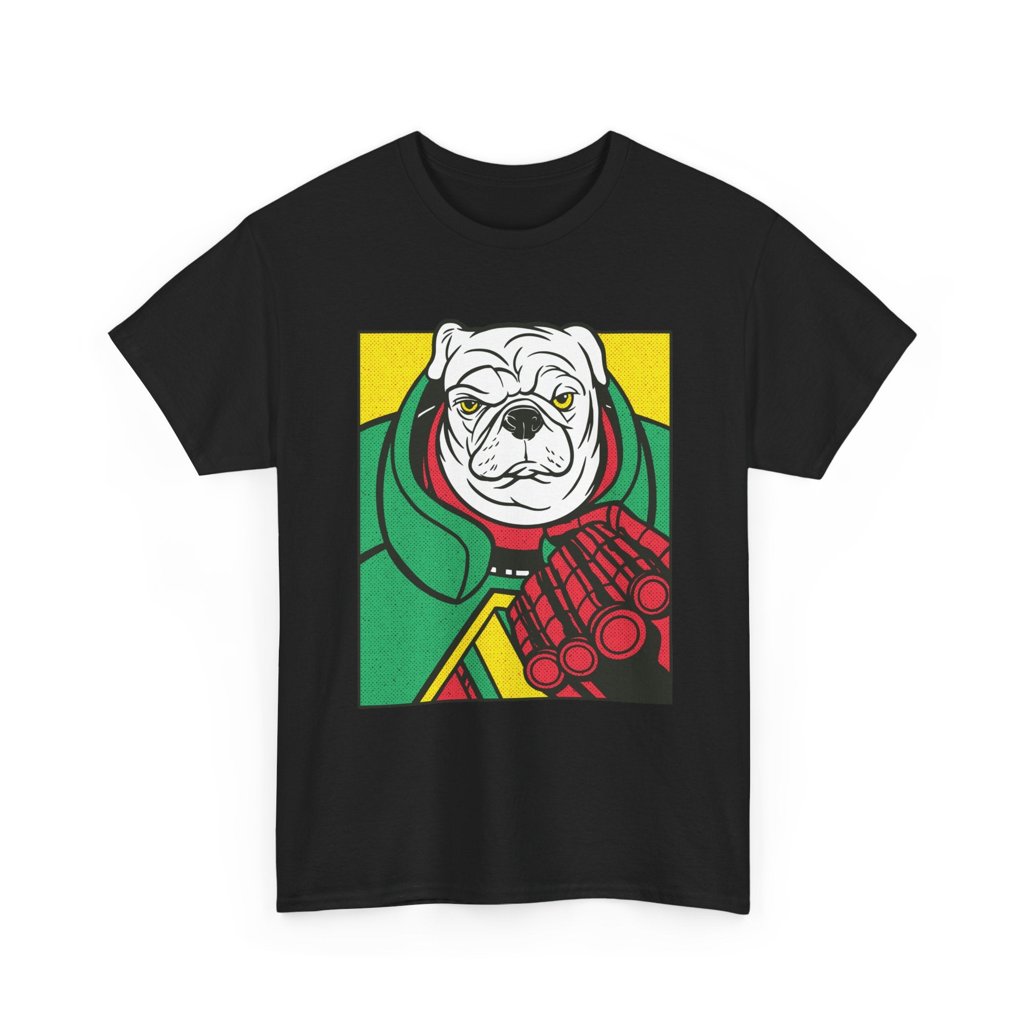Pug with Fist - T-Shirt Front Print