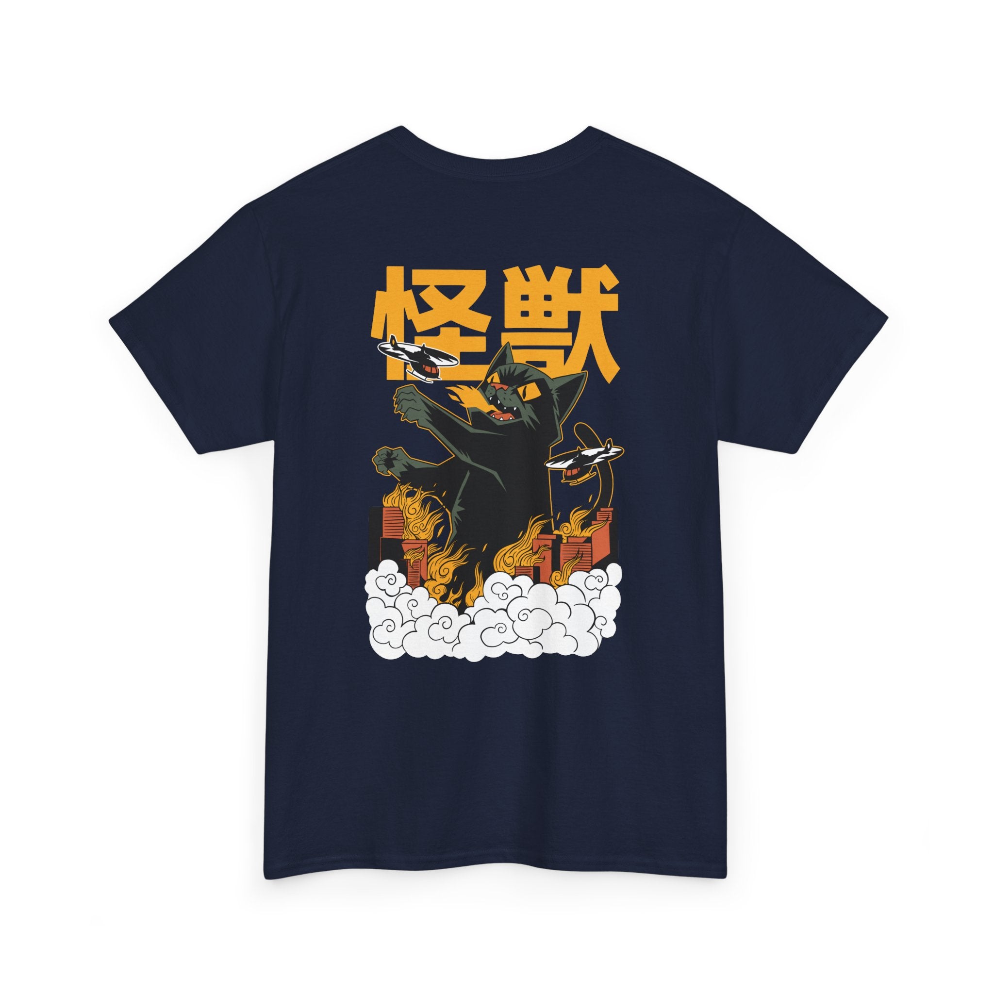 Cat Kaiju - T-Shirt Back Print