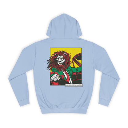 Lion in Car Hoodie