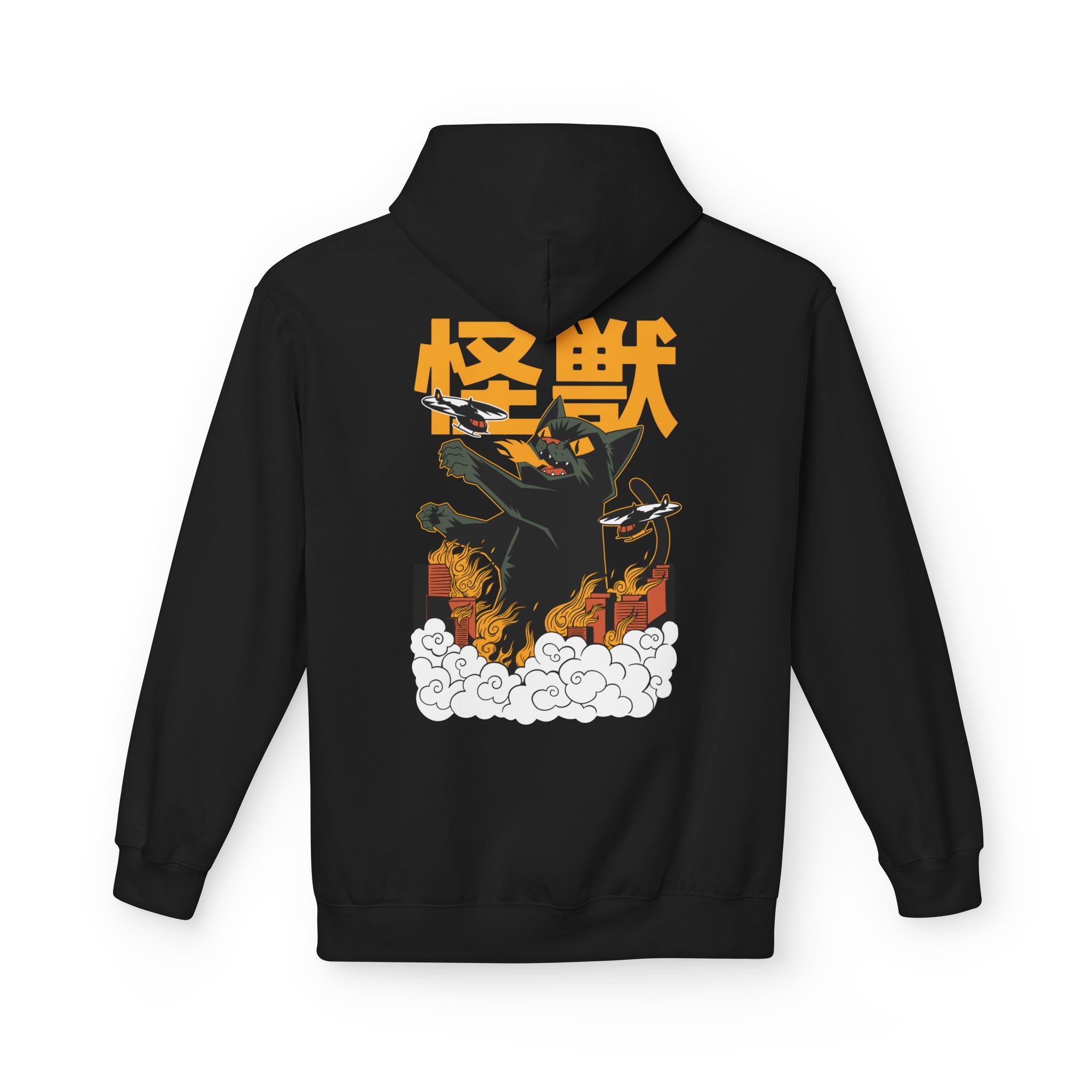 Cat Kaiju - Hoodie Back Print