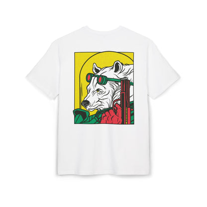 Ice Bear with Gun Oversized T-Shirt