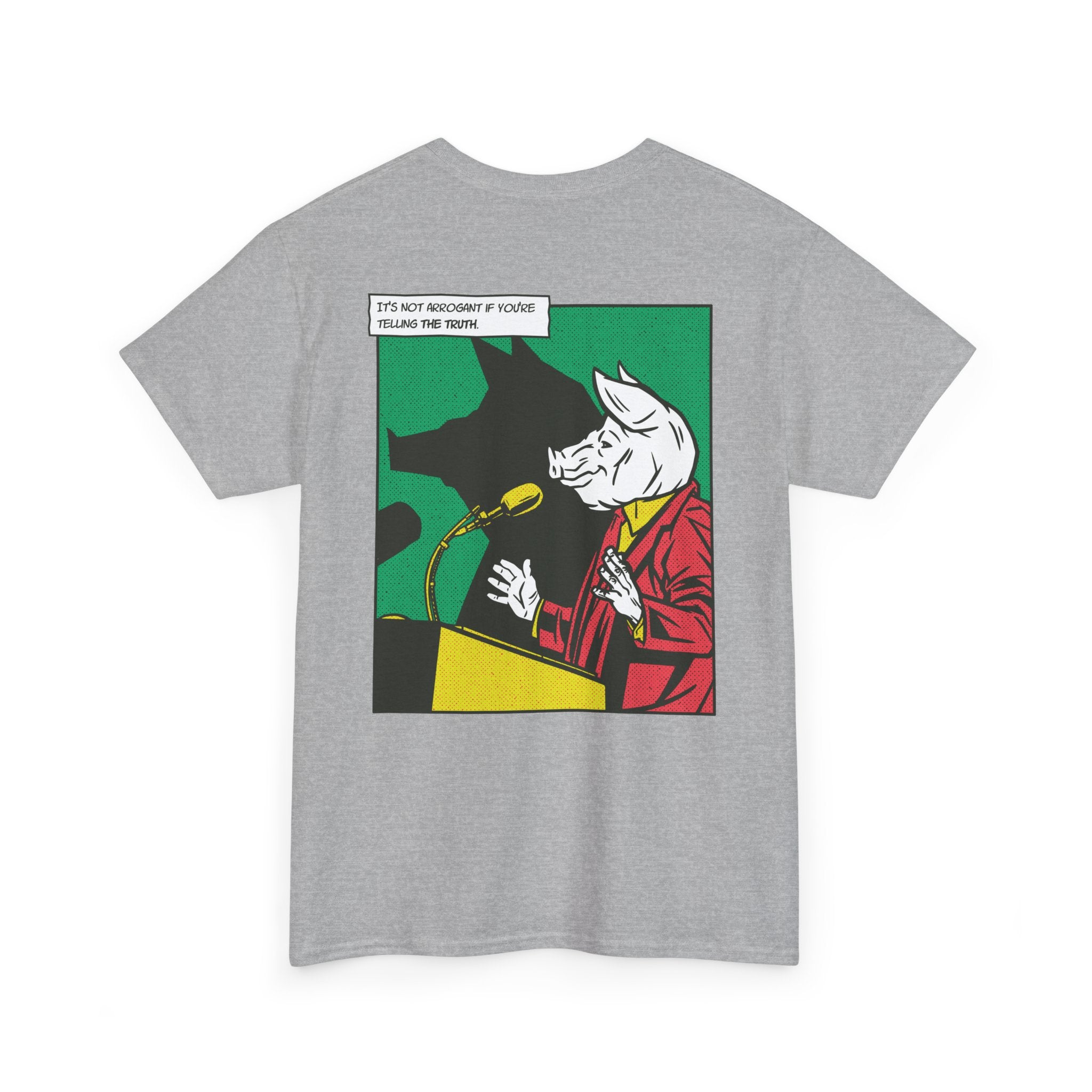 Political Pig - T-Shirt Back Print
