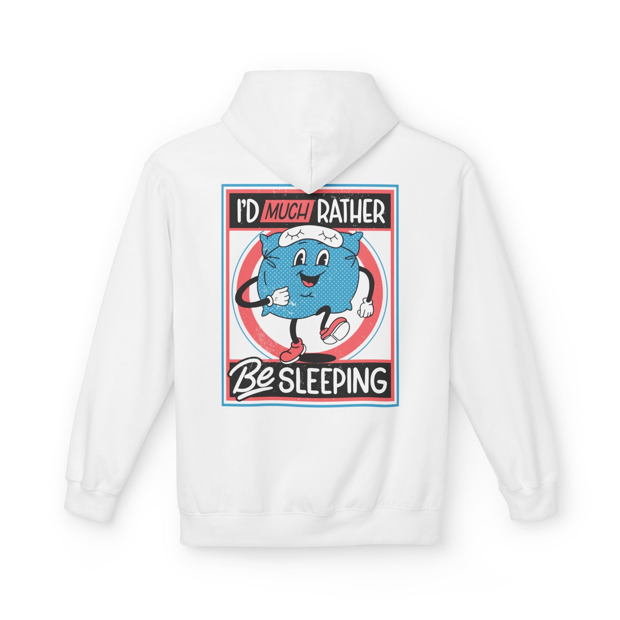 I´d much rather be sleeping - Hoodie Back Print