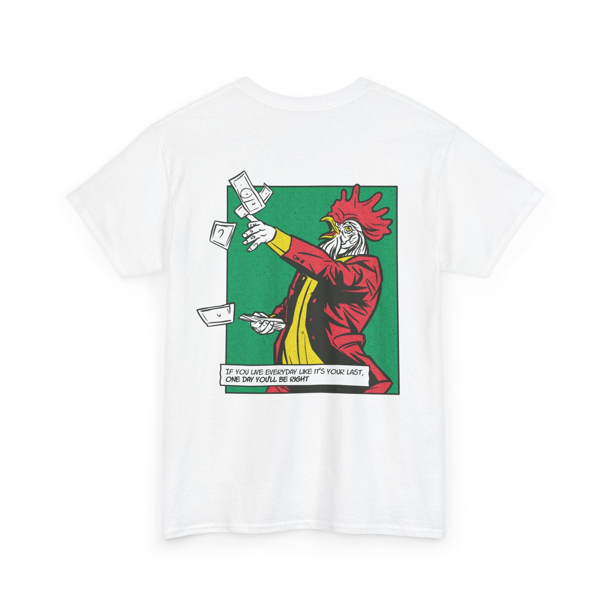 Rooster - T-Shirt Back Print