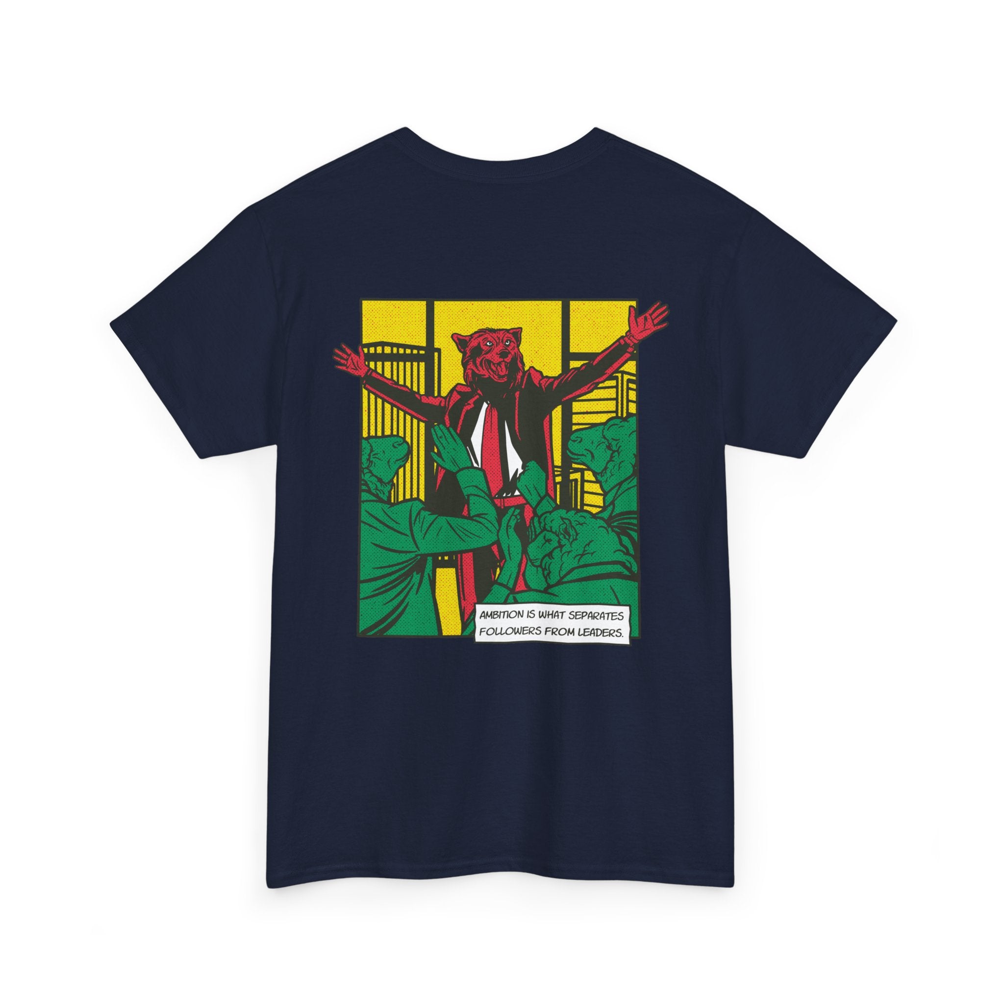 Leader Wolf - T-Shirt Back Print