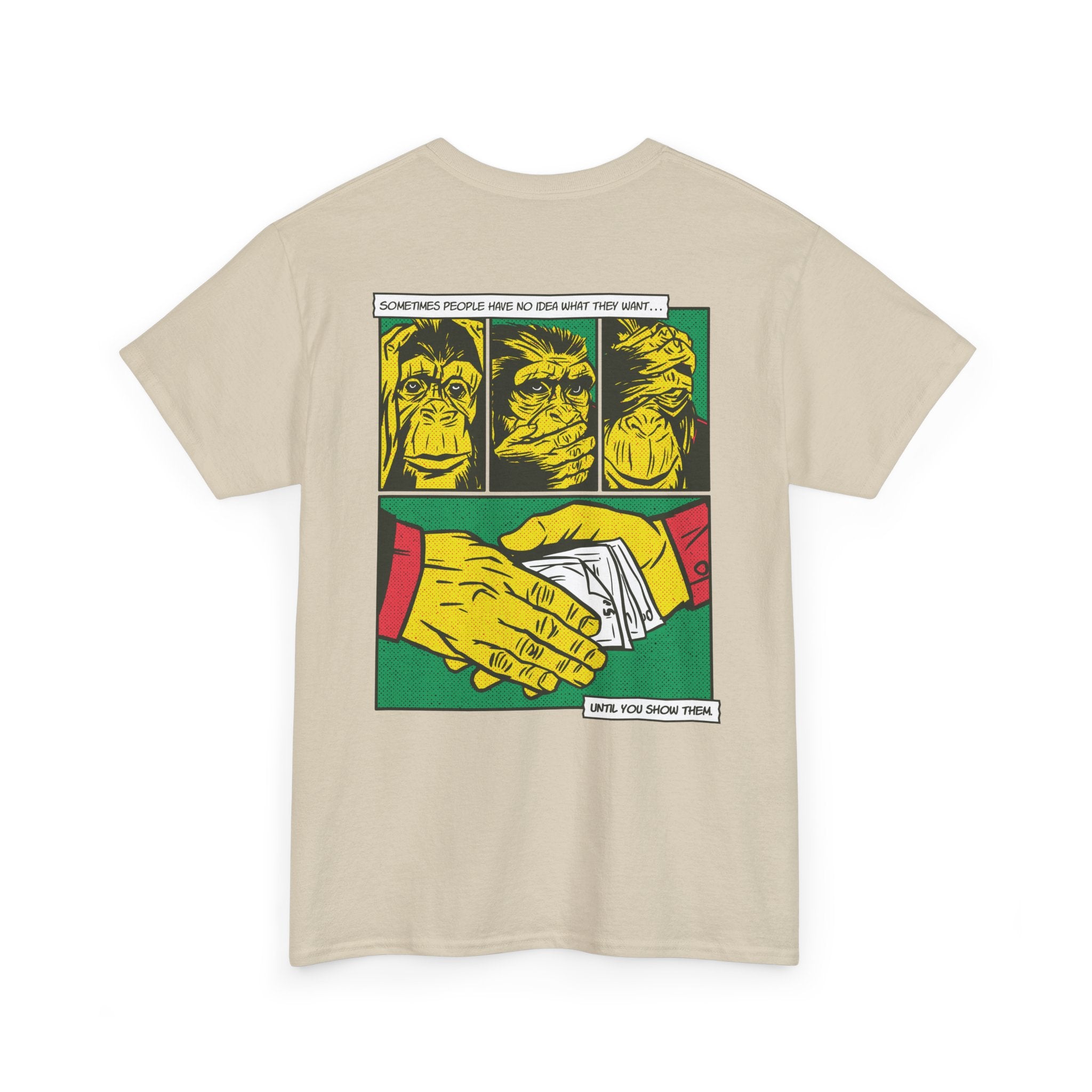 Three Monkeys - T-Shirt Back Print