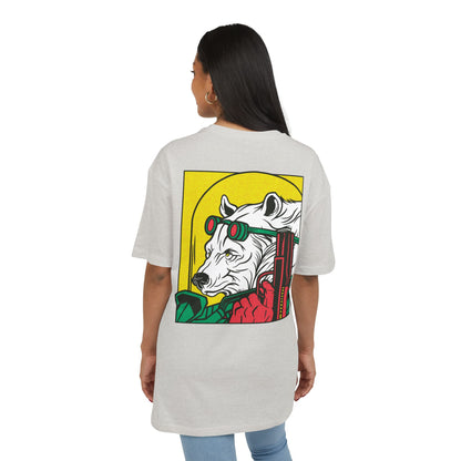 Ice Bear with Gun Oversized T-Shirt