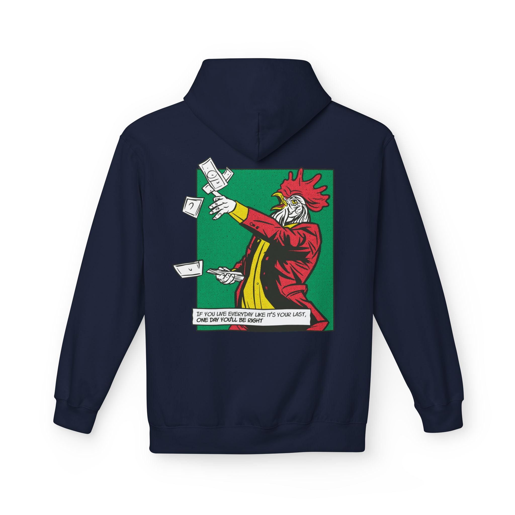 Rooster - Hoodie Back Print