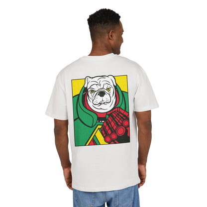 White Pug Oversized T-Shirt