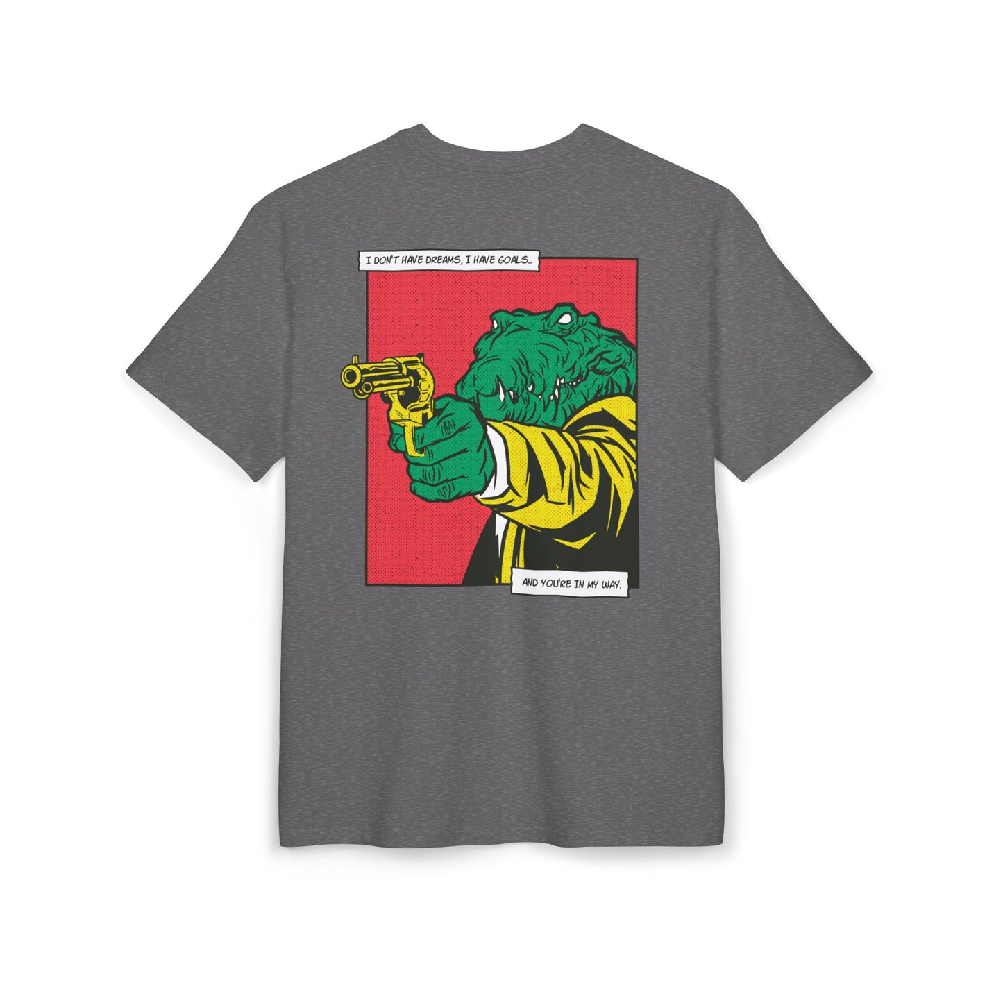 Alligator with Gun Oversized T-Shirt