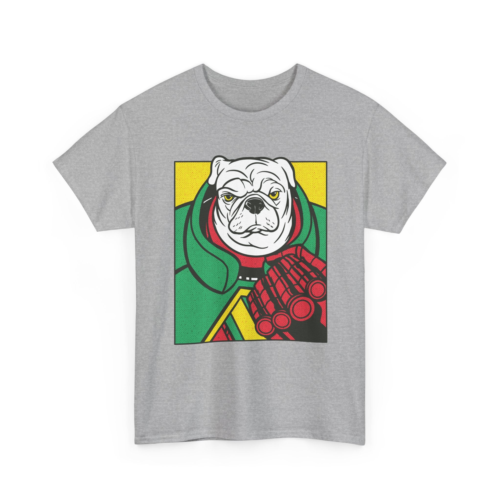 Pug with Fist - T-Shirt Front Print