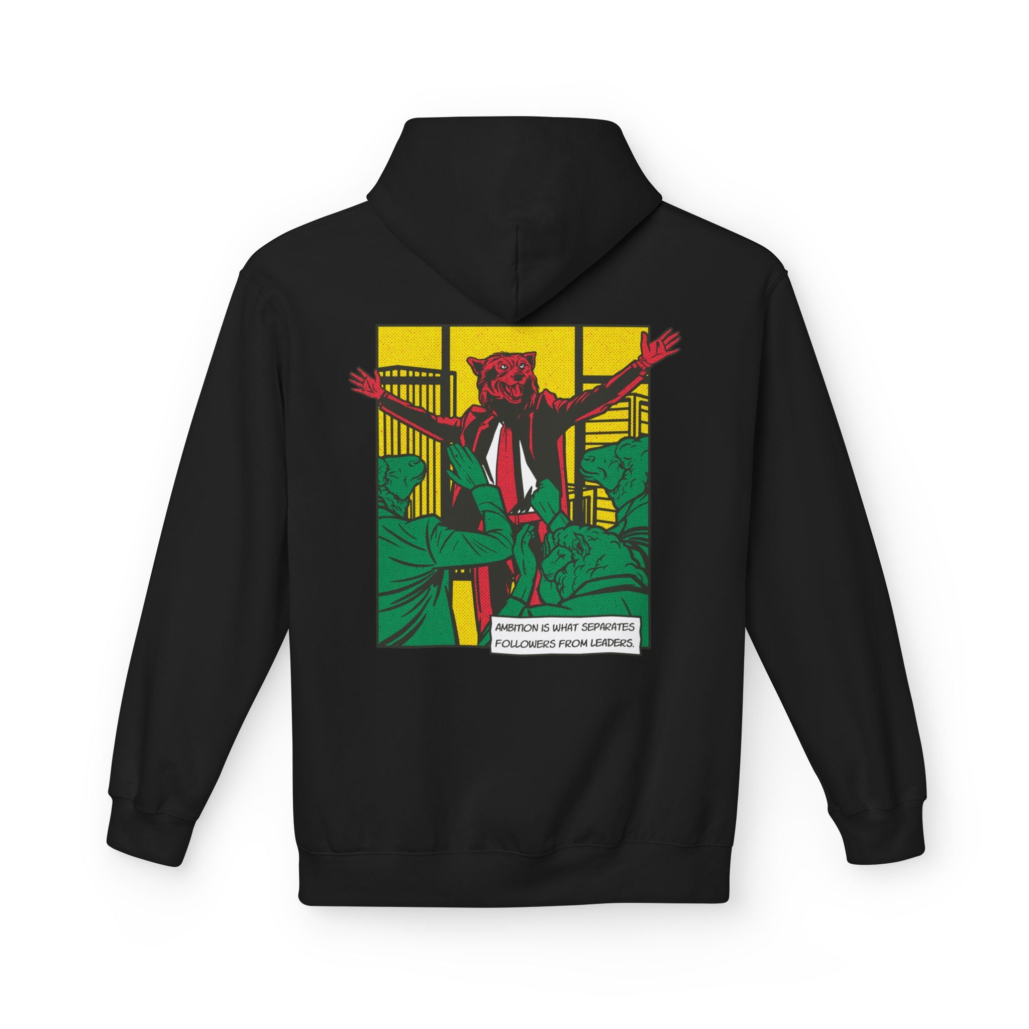 Leader Wolf - Hoodie Back Print