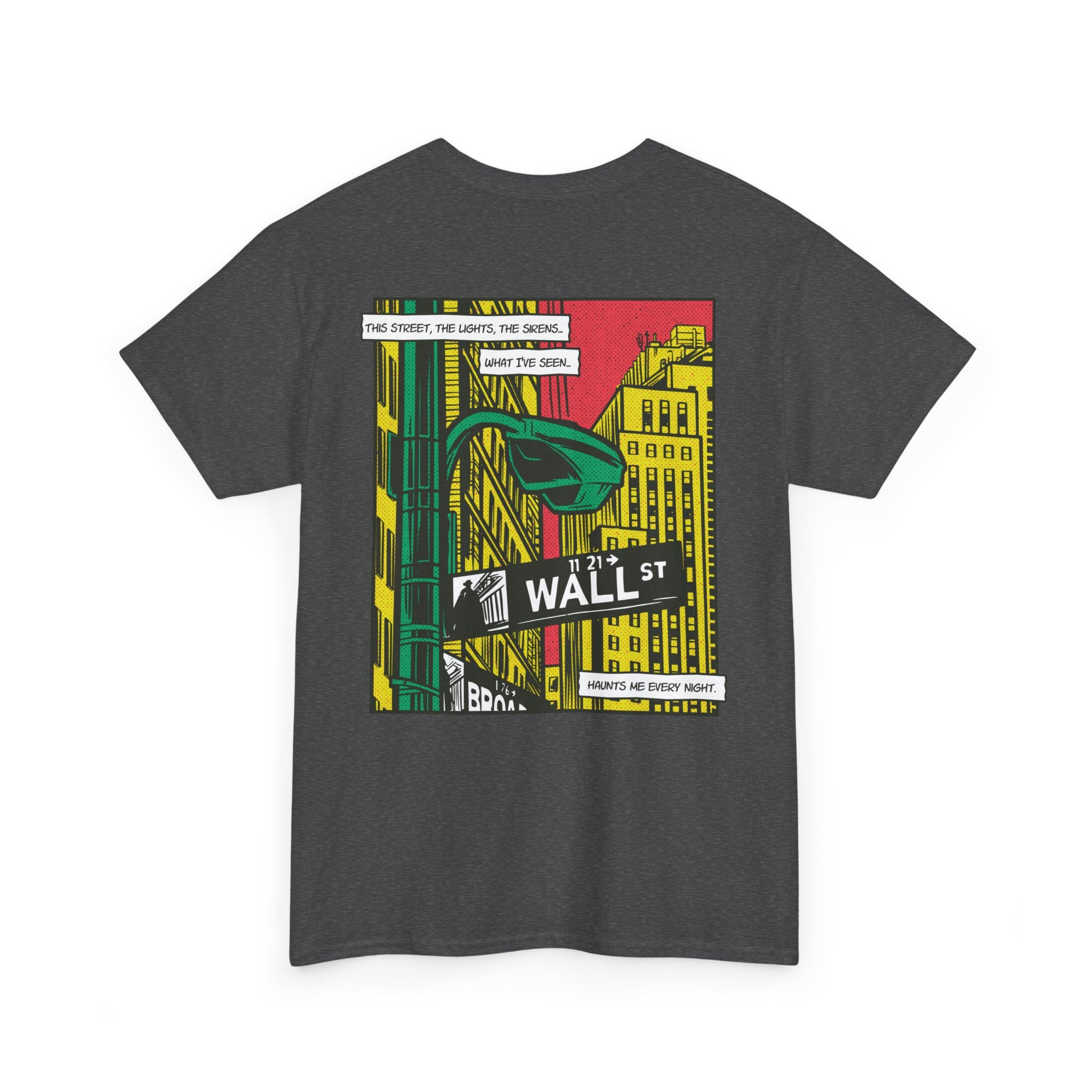 Wall Street - T-Shirt Back Print