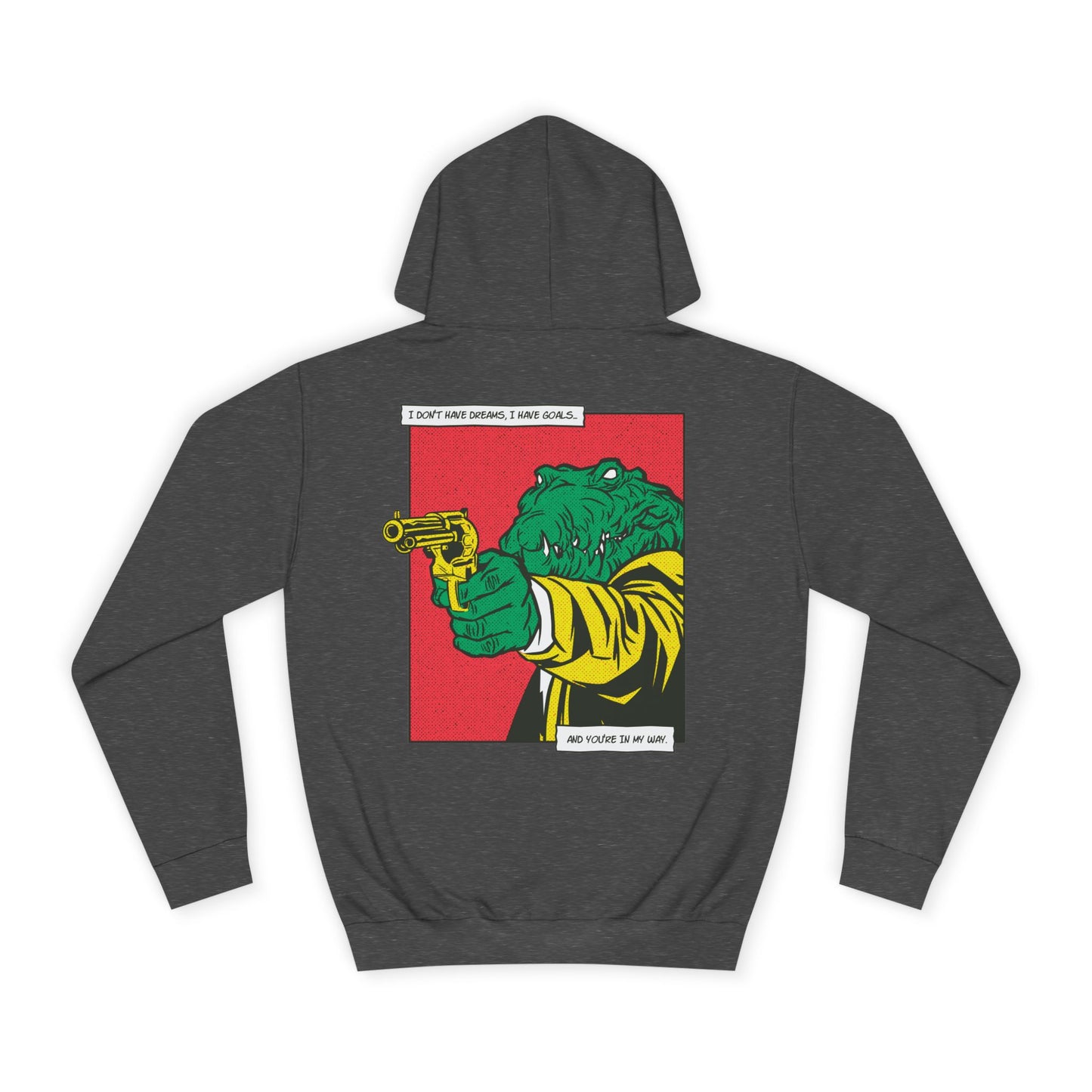 Alligator with Gun Hoodie