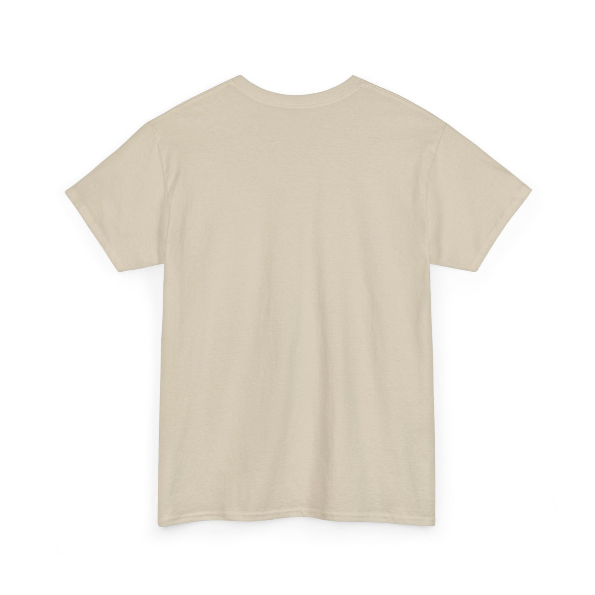 Sand T-shirt, plain back – I'M NOT 40. I'M TWENTY-TWENTY design is printed on the front