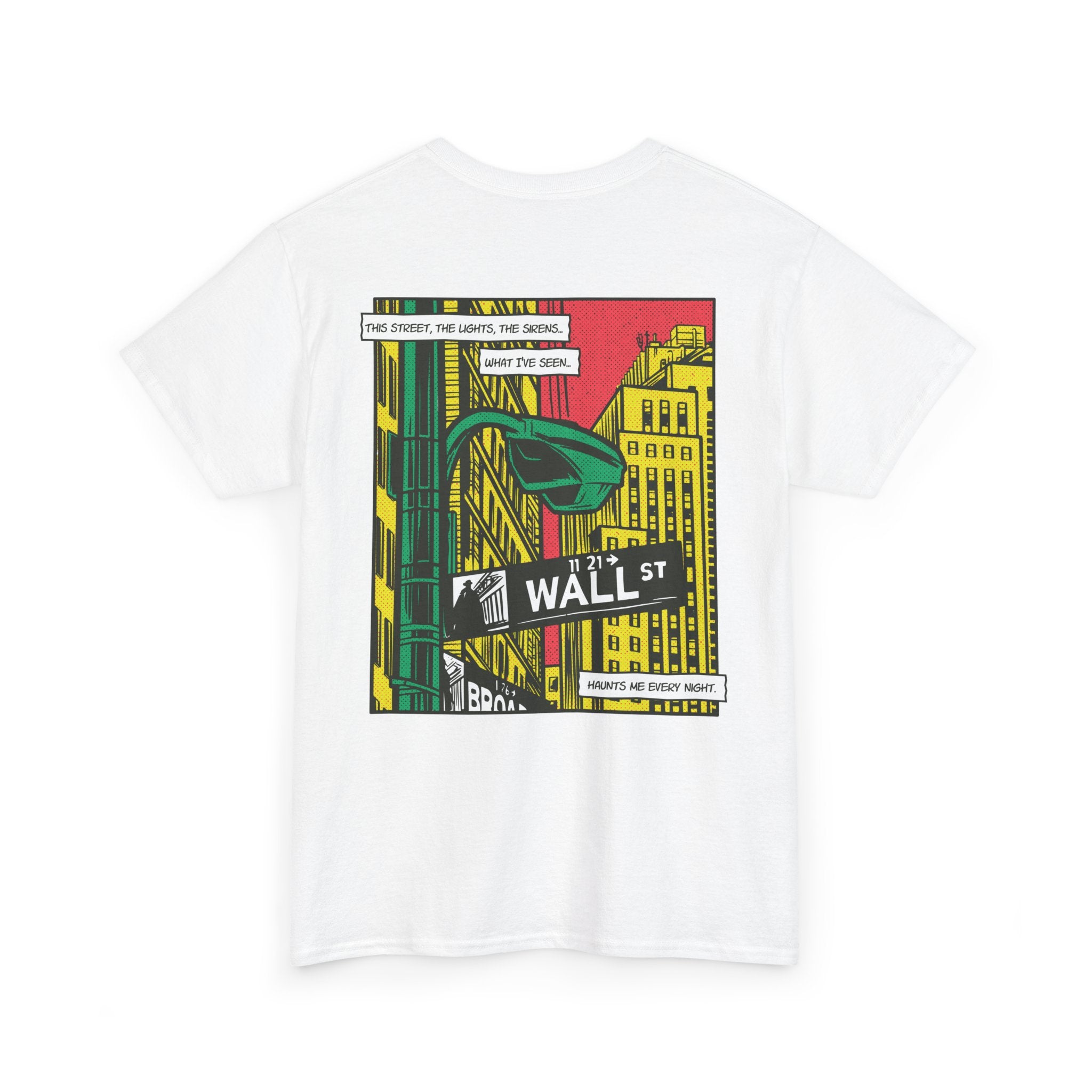 Wall Street - T-Shirt Back Print