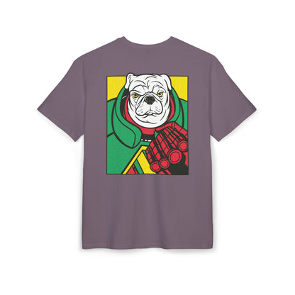 White Pug Oversized T-Shirt