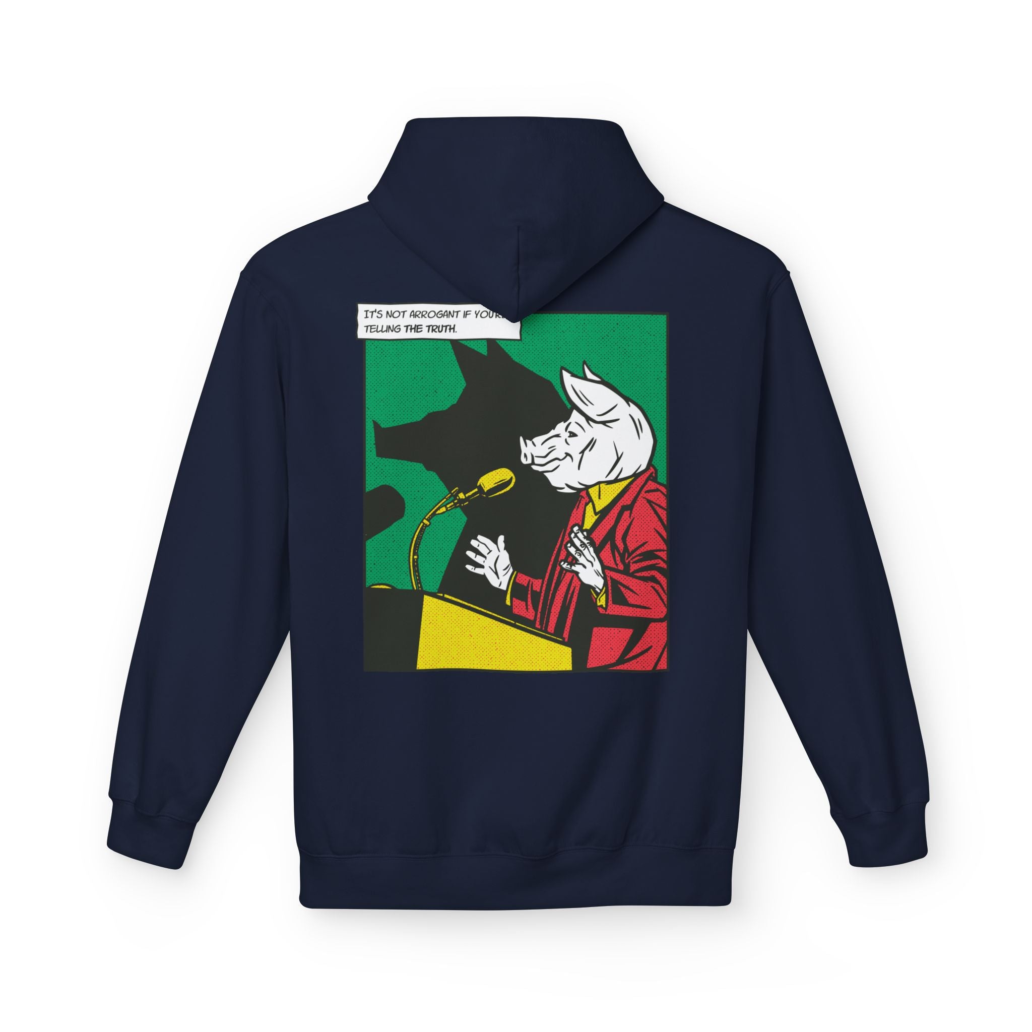 Political Pig - Hoodie Back Print