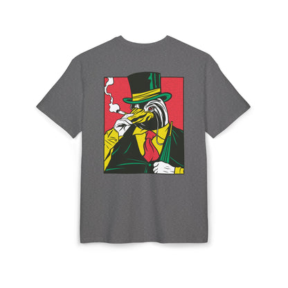Penguin Smoking Oversized T-Shirt