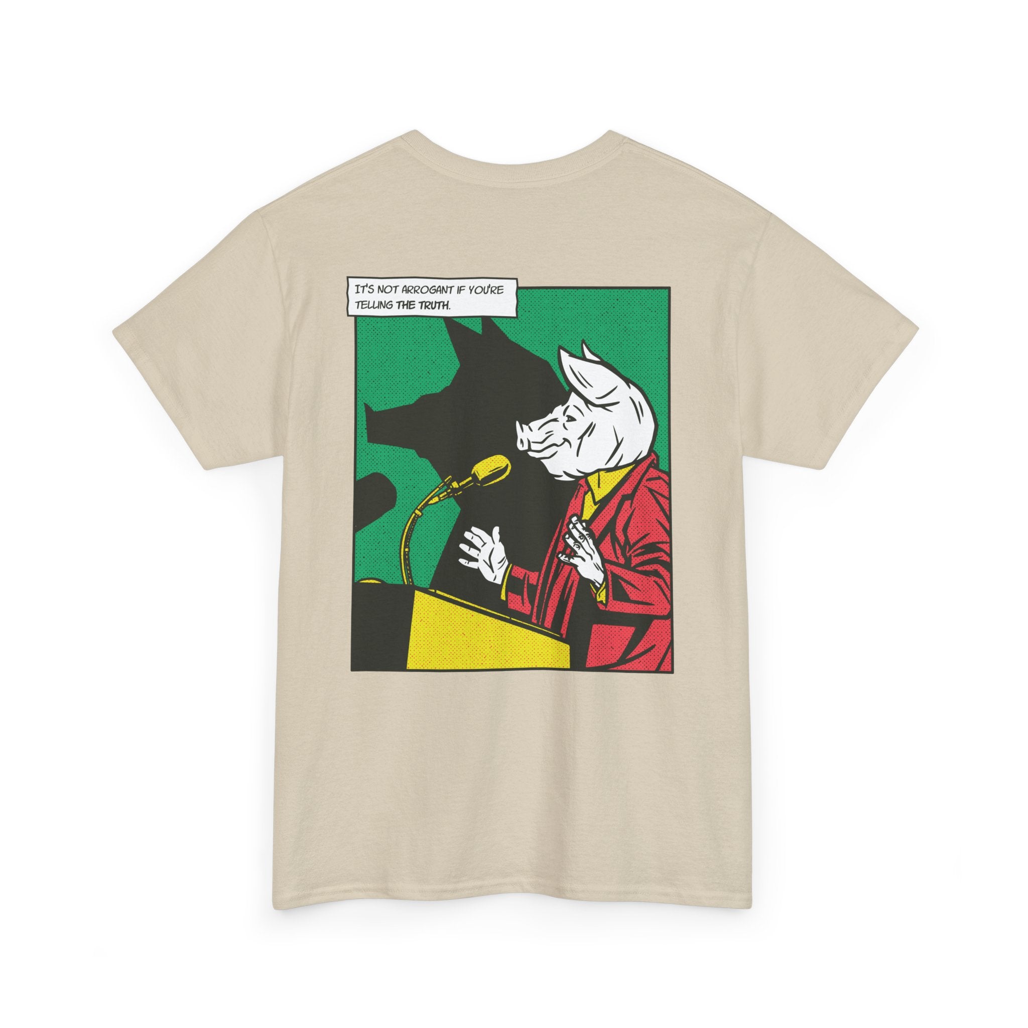 Political Pig - T-Shirt Back Print