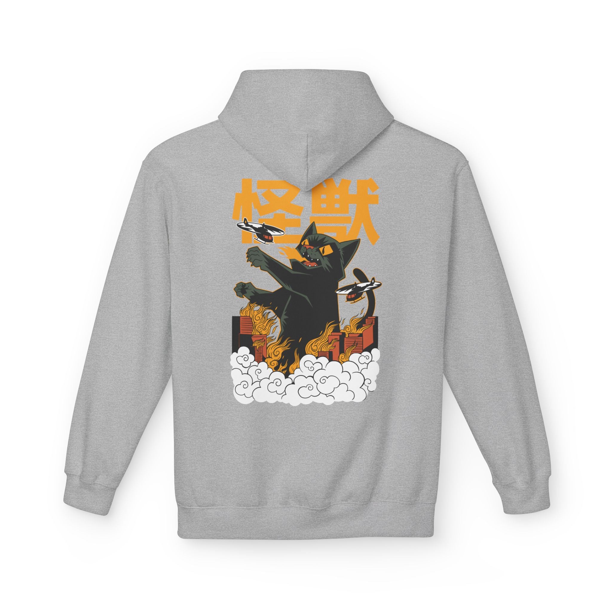 Cat Kaiju - Hoodie Back Print