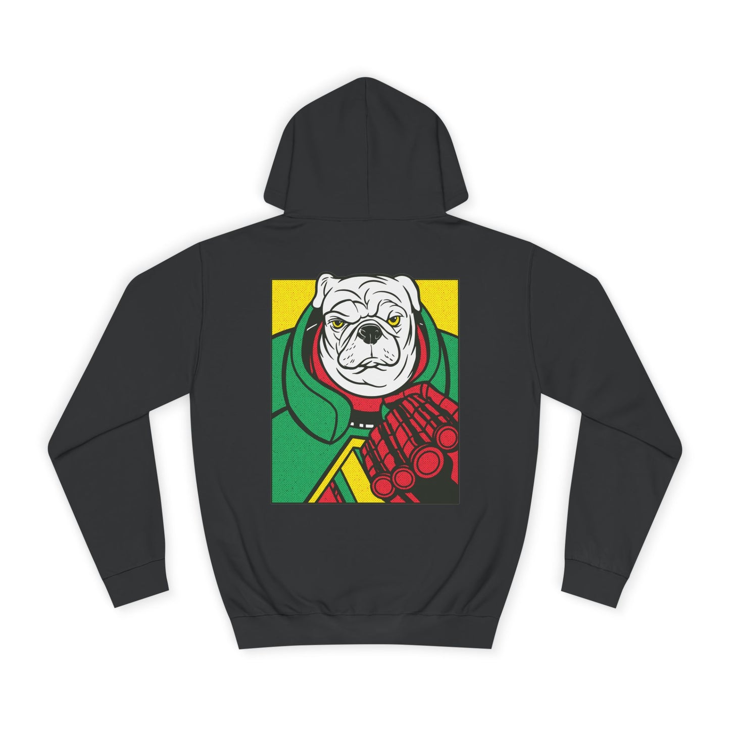 White Pug Hoodie