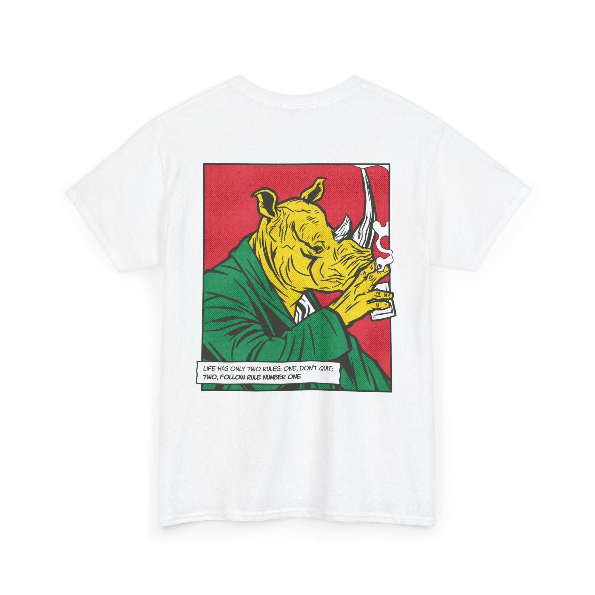 Rhinocero - T-Shirt Back Print