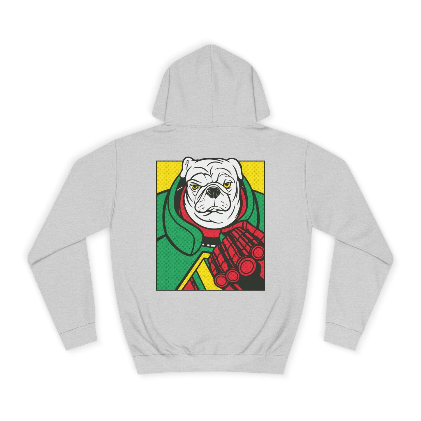 White Pug Hoodie