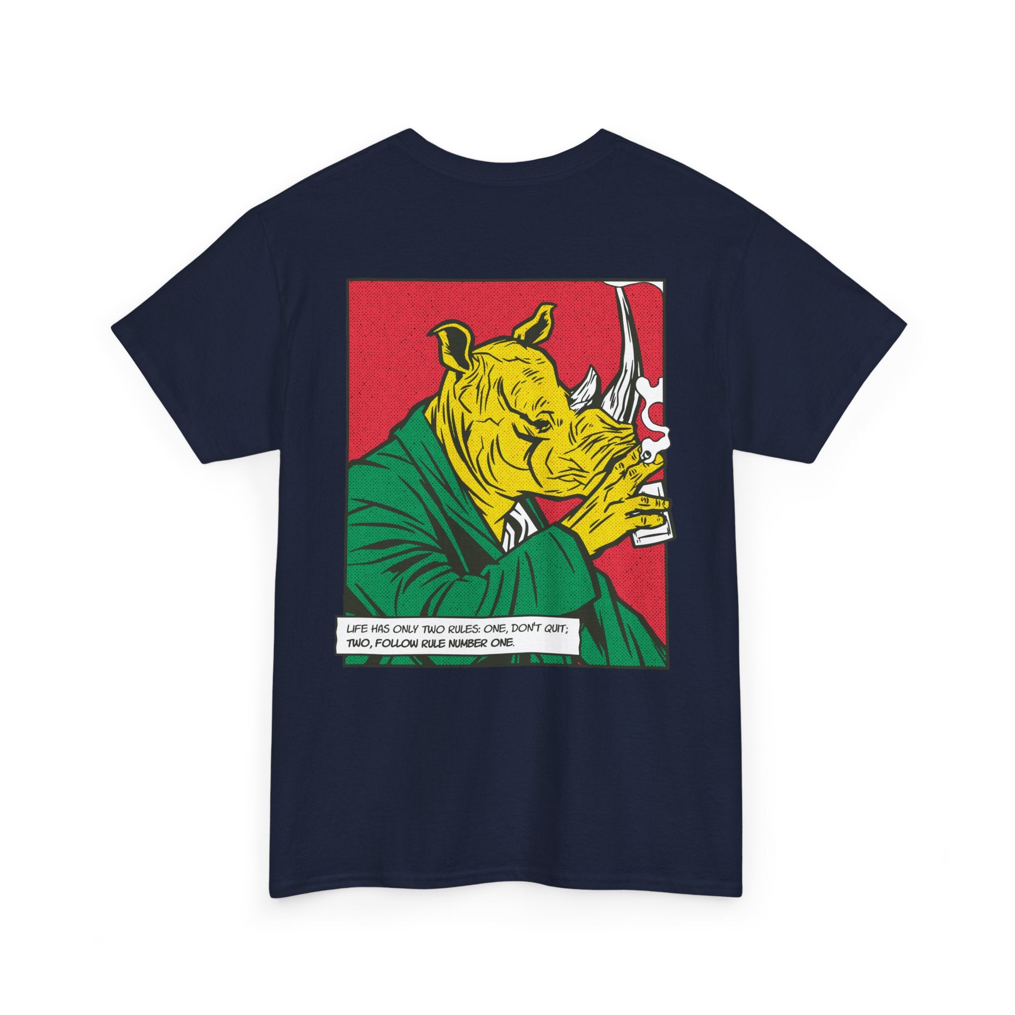 Rhinocero - T-Shirt Back Print
