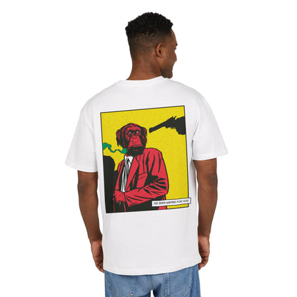 Monkey Smoking Oversized T-Shirt