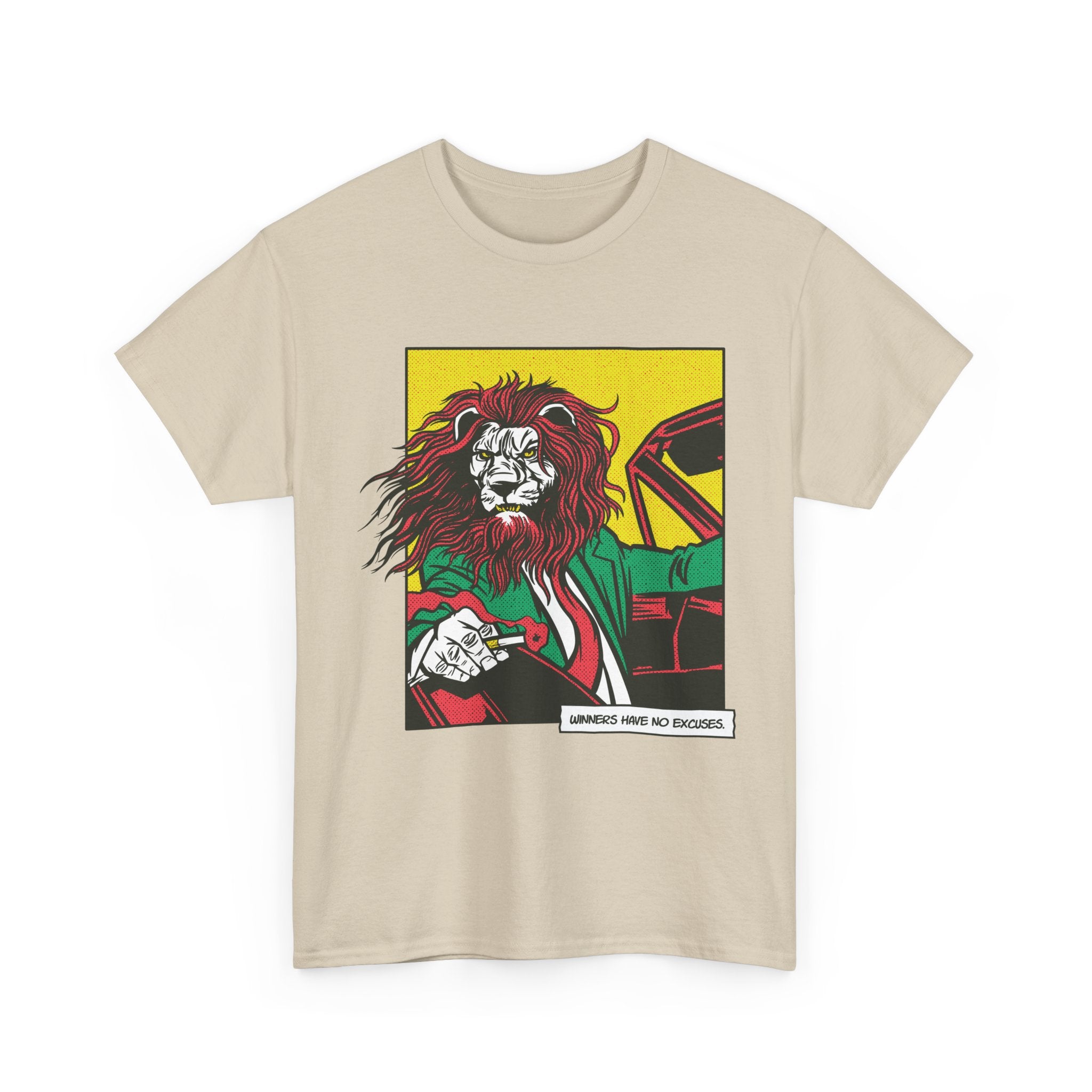 Lion - T-Shirt Front Print