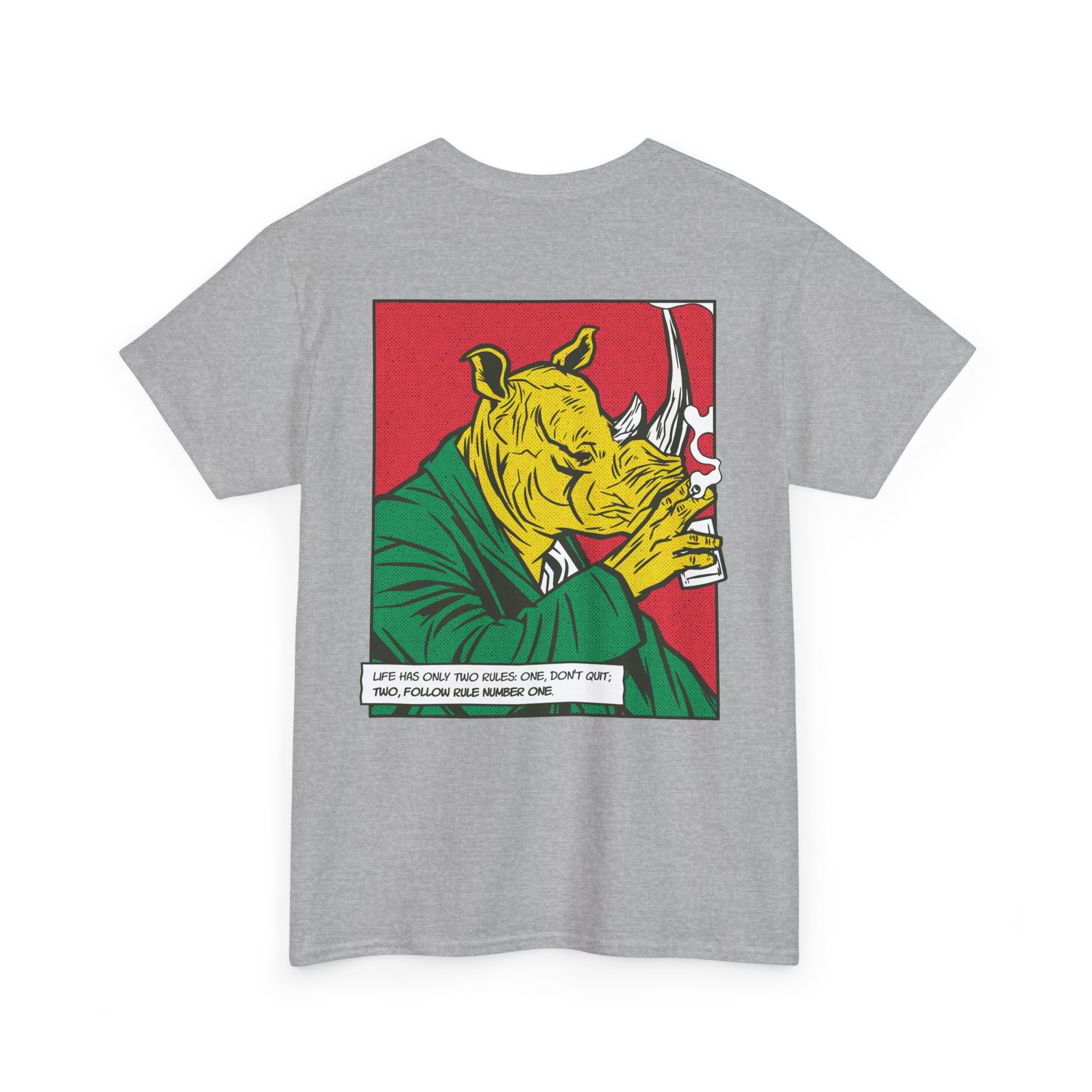Rhinocero - T-Shirt Back Print