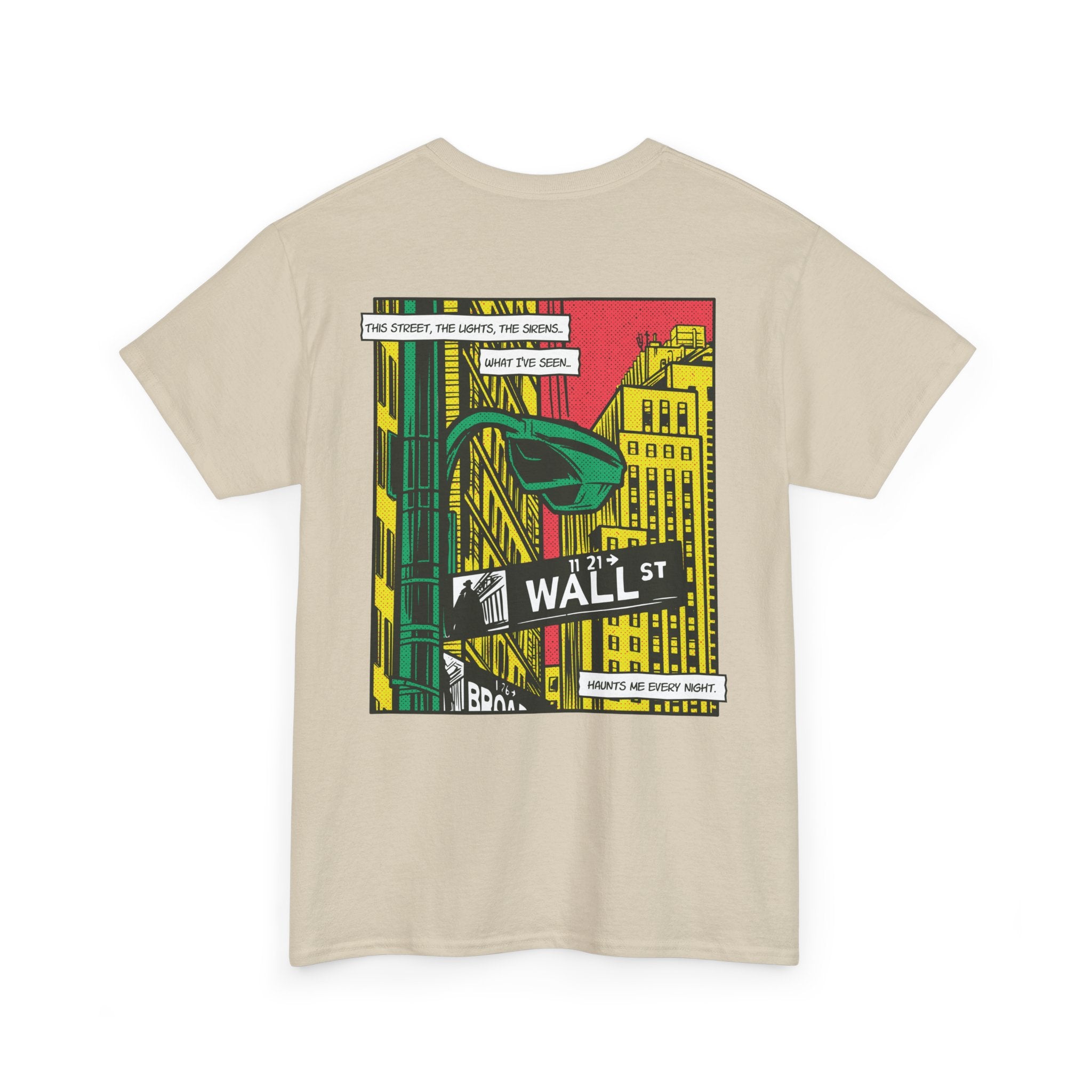 Wall Street - T-Shirt Back Print