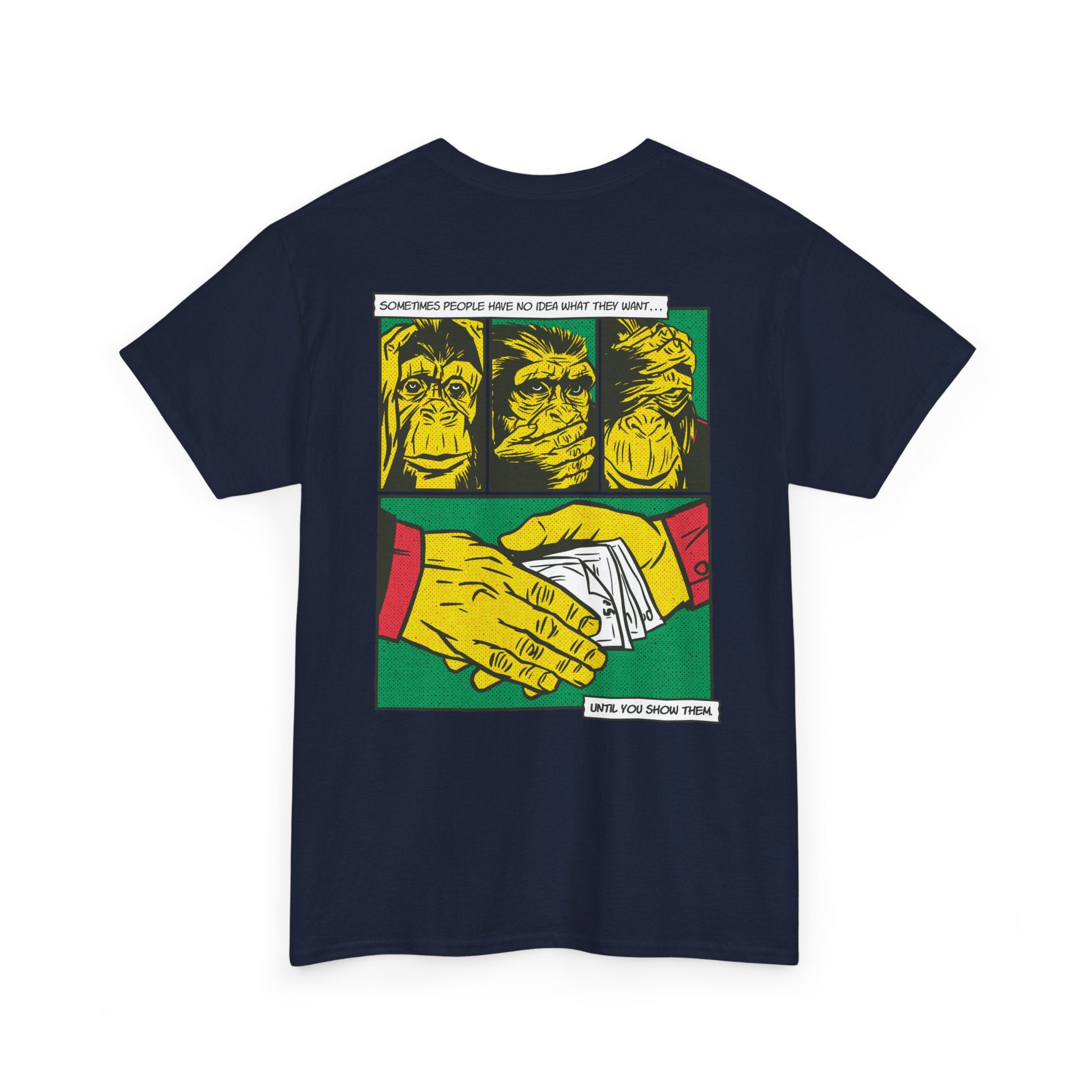 Three Monkeys - T-Shirt Back Print