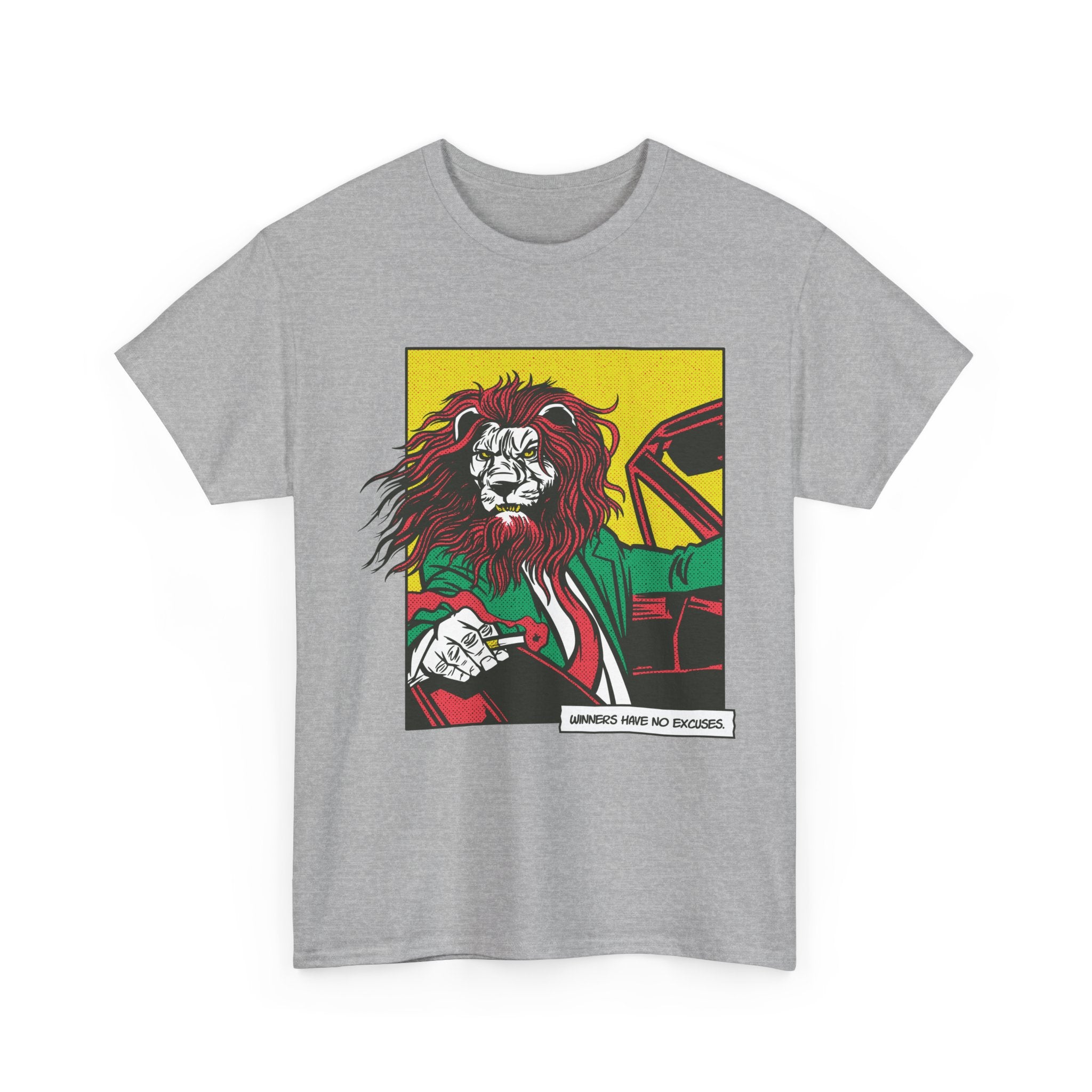 Lion - T-Shirt Front Print