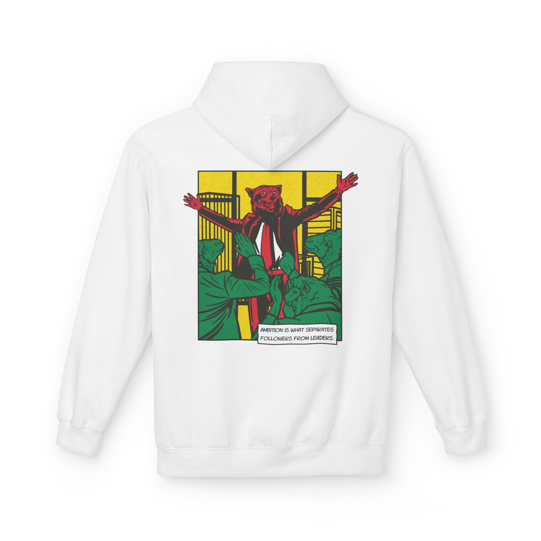 Leader Wolf - Hoodie Back Print