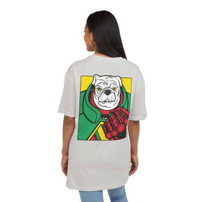 White Pug Oversized T-Shirt