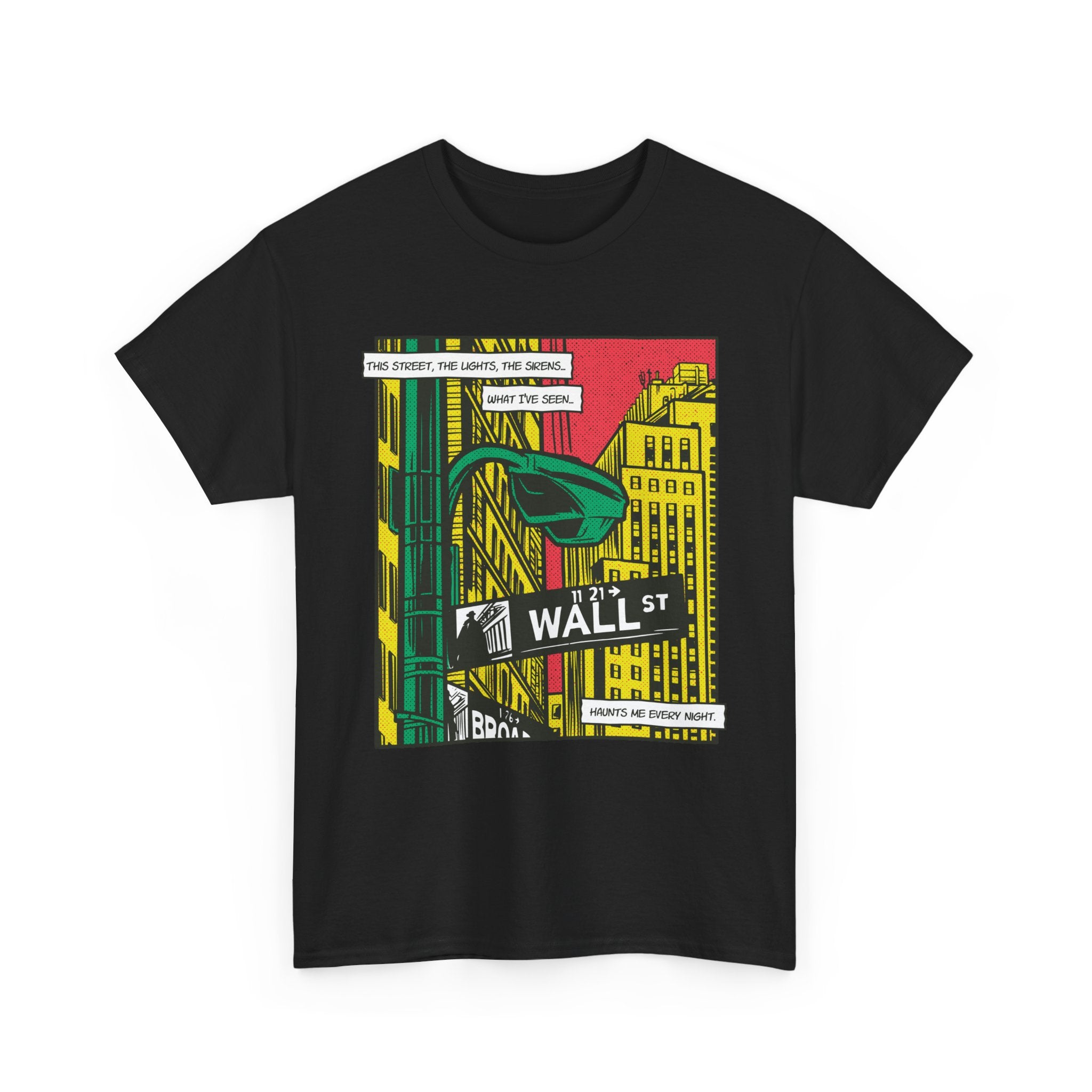 Wall Street - T-Shirt Front Print