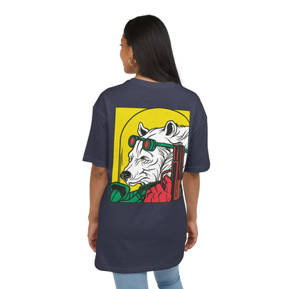 Ice Bear with Gun Oversized T-Shirt