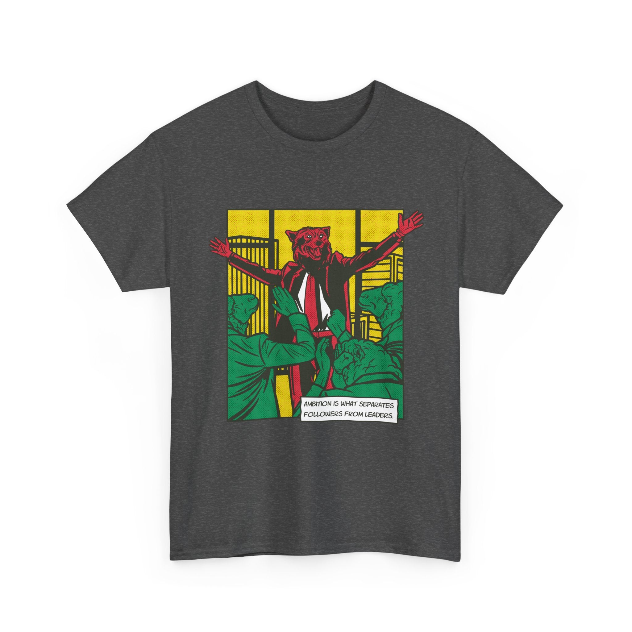 Leader Wolf - T-Shirt Front Print