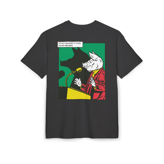 Political Pig Oversized T-Shirt