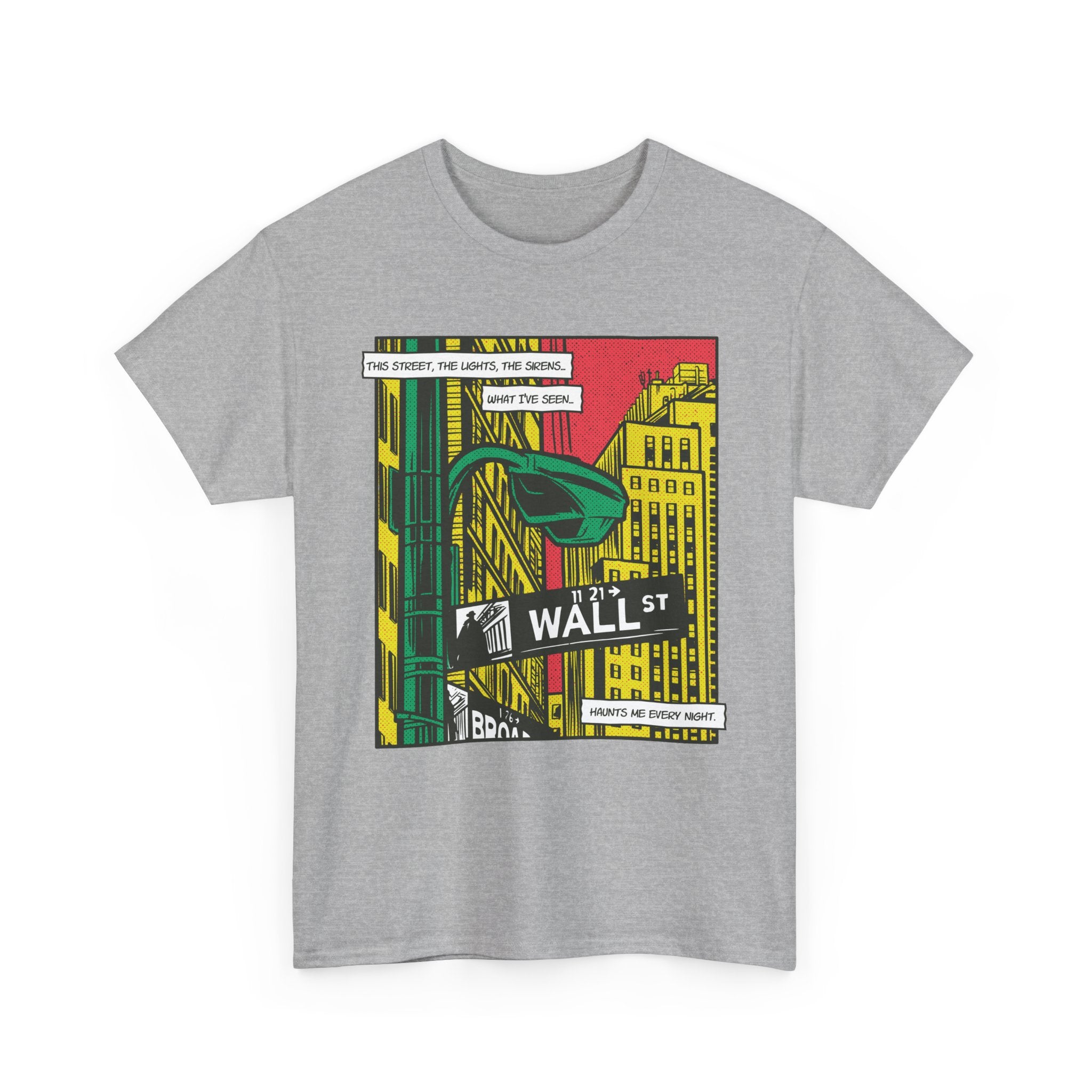 Wall Street - T-Shirt Front Print