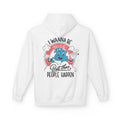 I wanna be nice but then People happen - Hoodie Back Print