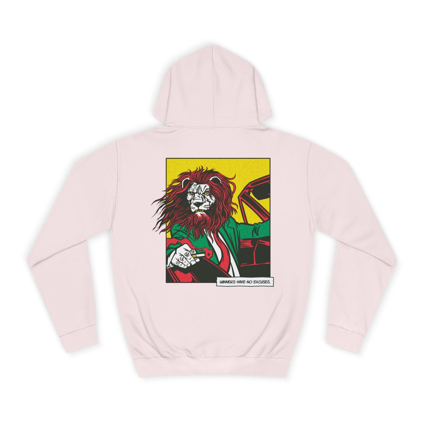 Lion in Car Hoodie