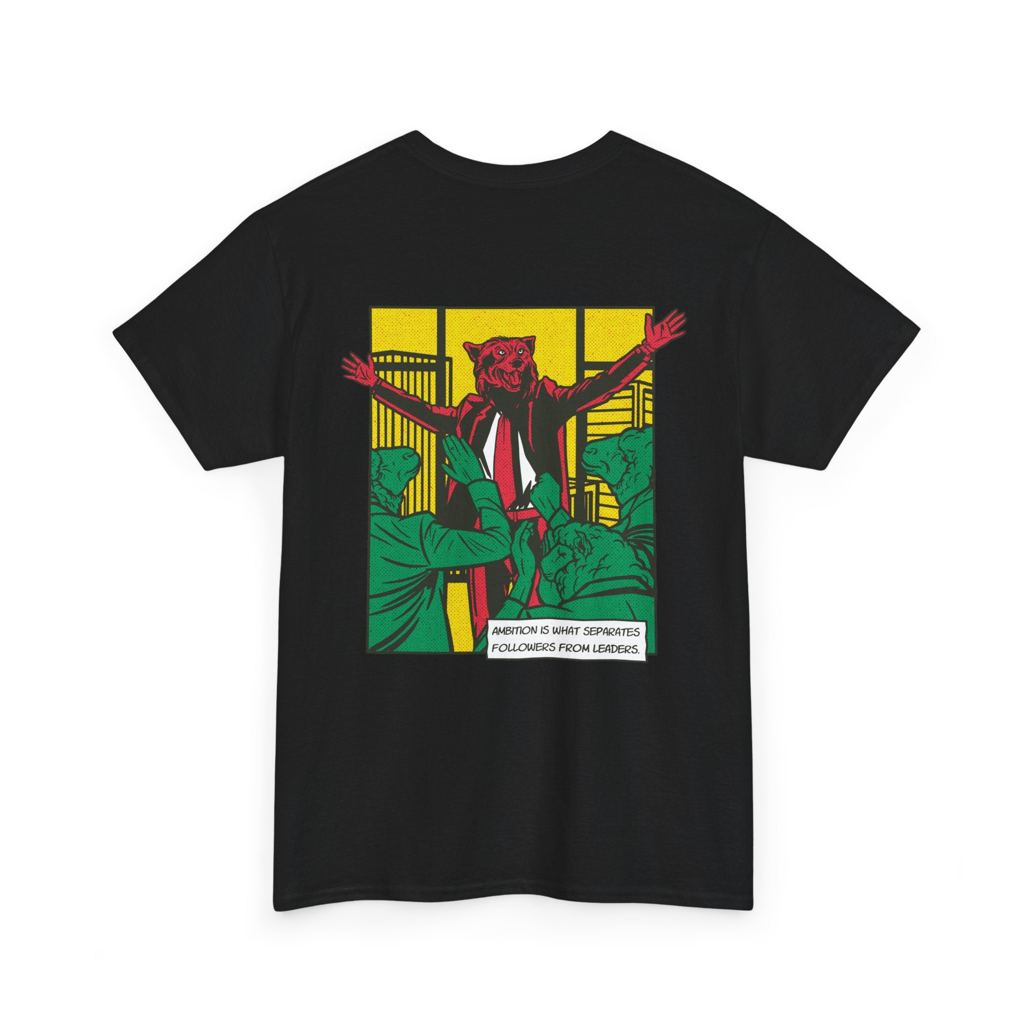 Leader Wolf - T-Shirt Back Print