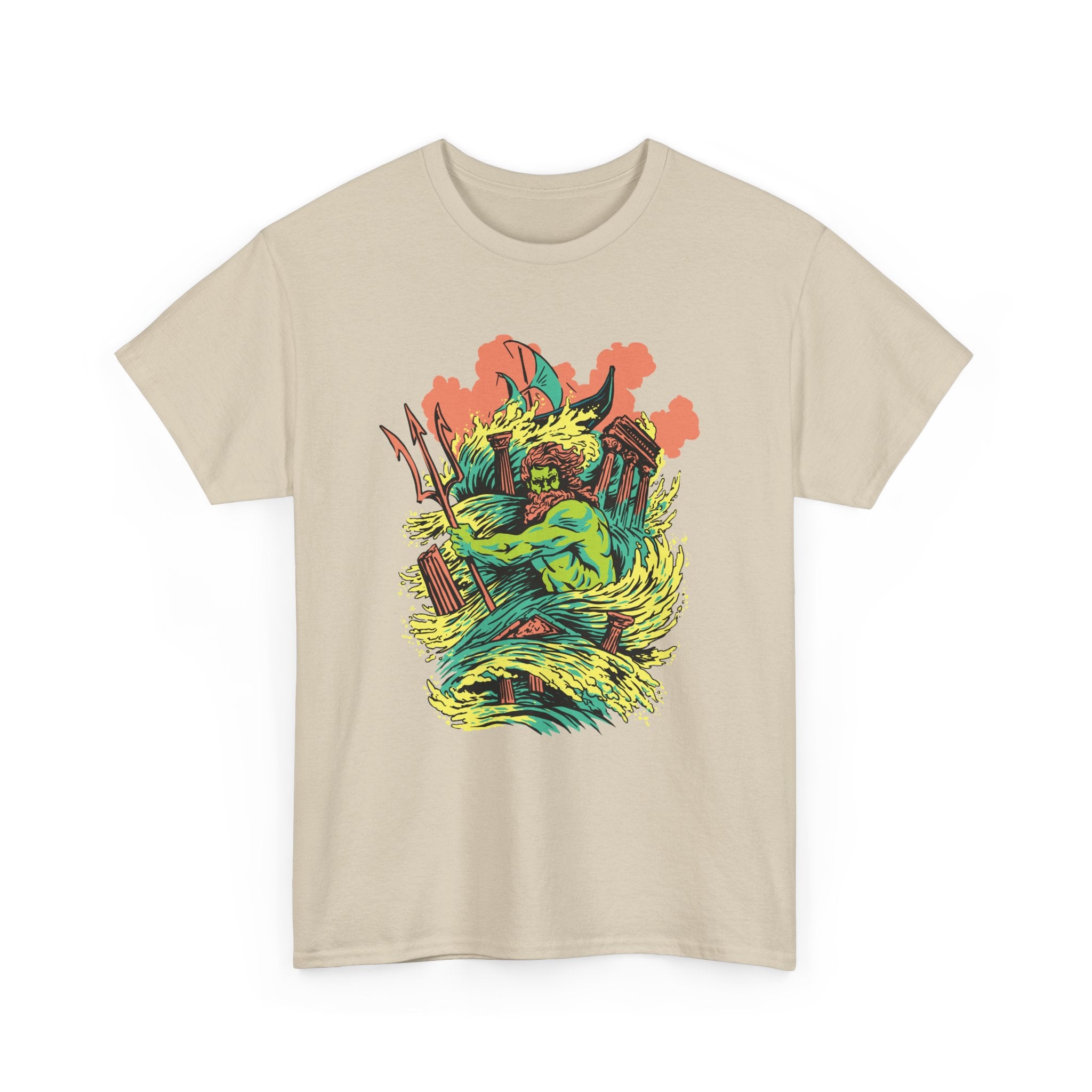 Poseidon - T-Shirt Front Print