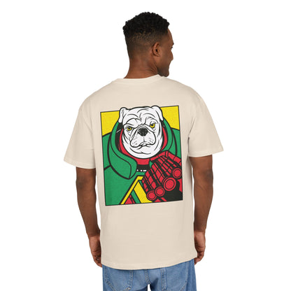 White Pug Oversized T-Shirt